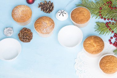 Noel ev yapımı kekler