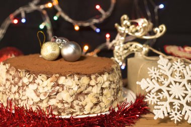 Badem ve çikolata torte