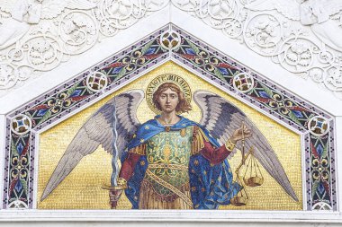 Mosaic of Saint Michael  clipart