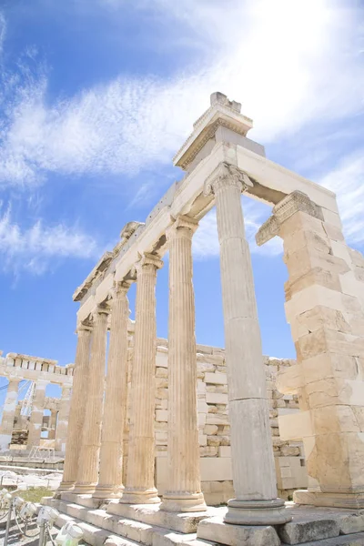 Erechtheion na Acrópole Imagem De Stock