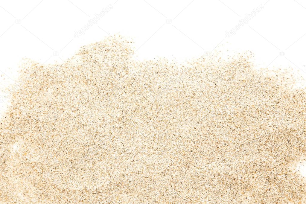 Sand heap isolated