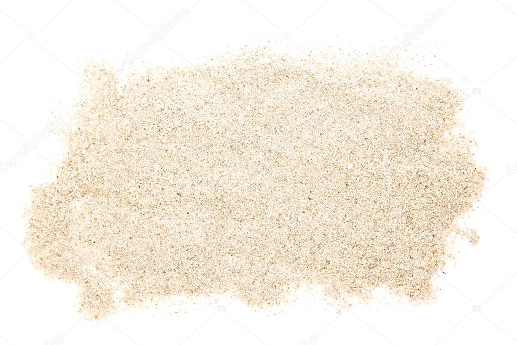 Sand heap isolated