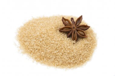 Kahverengi şeker anason ile
