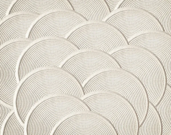 Zen sand pattern close up