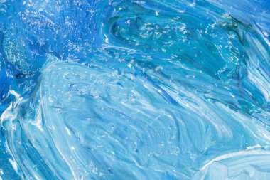 Arkaplan olarak mavi boyanmış doku