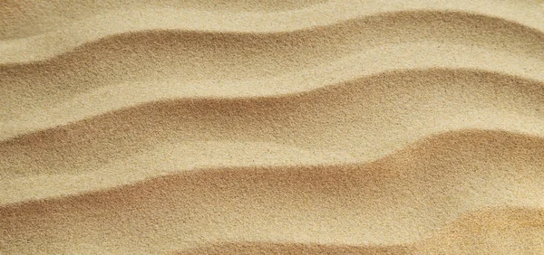Waved Sand Patern Close — Stock Photo, Image