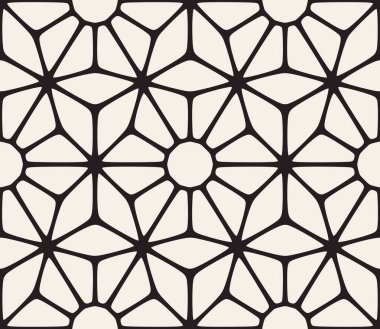 Vektör sorunsuz siyah ve beyaz dantel çiçek modeli