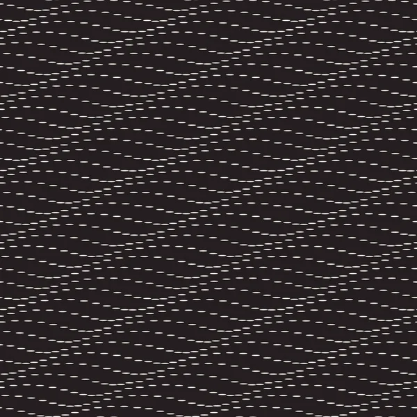 Vektör sorunsuz siyah ve beyaz ince noktalı çizgiler dalga deseni