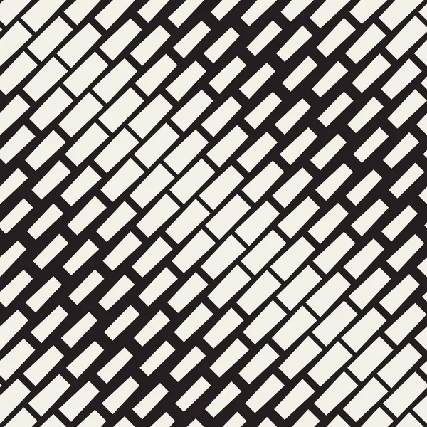 Yarı ton degrade mozaik kafes. Vektör sorunsuz siyah-beyaz desen.