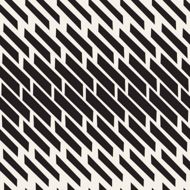 Şık minimalist noktalı kılavuz. . Vektör sorunsuz siyah-beyaz desen