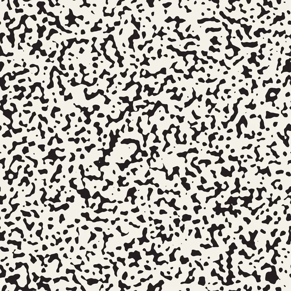 Texture Grungy Bruit Rétro. Modèle noir et blanc sans couture vectoriel — Image vectorielle