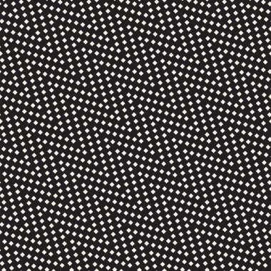 Yarı ton sinirli satırları sonsuz şık doku Mozaik. Vektör sorunsuz siyah-beyaz desen