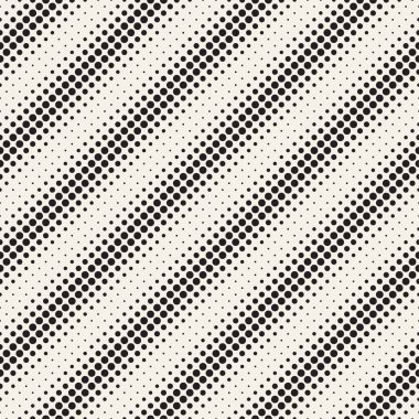 Şık minimalist noktalı kılavuz. Vektör sorunsuz siyah-beyaz desen