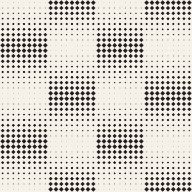 Şık minimalist noktalı kılavuz. Vektör sorunsuz siyah-beyaz desen