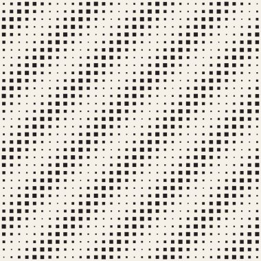 Şık minimalist noktalı kılavuz. . Vektör sorunsuz siyah-beyaz desen