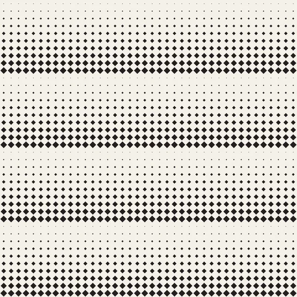 Stylisches minimalistisches Halbtongitter. Vektor nahtloses Schwarz-Weiß-Muster — Stockvektor