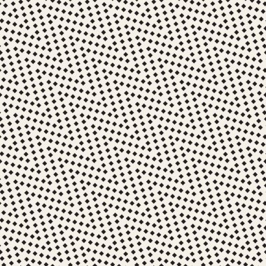 Yarı ton sinirli satırları sonsuz şık doku Mozaik. Vektör sorunsuz siyah-beyaz desen