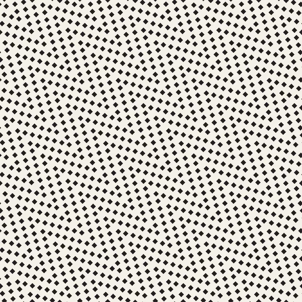 Halftone Edgy Lines Mosaic Endless Texture élégante. Modèle noir et blanc sans couture vectoriel — Image vectorielle