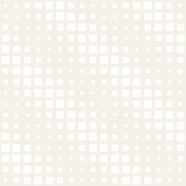 Yinelenen dikdörtgen şekli yarı ton. Vektör Dikişsiz tek renkli desen