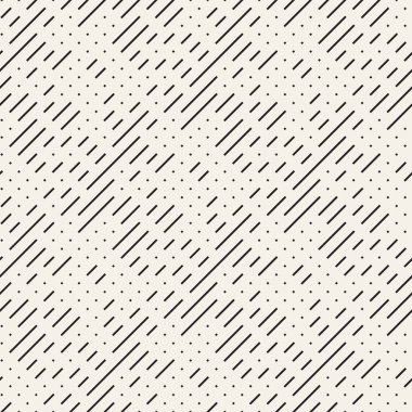 Çağdaş grafik tasarım döşeme düzensiz labirent şekiller. Vektör sorunsuz siyah-beyaz desen