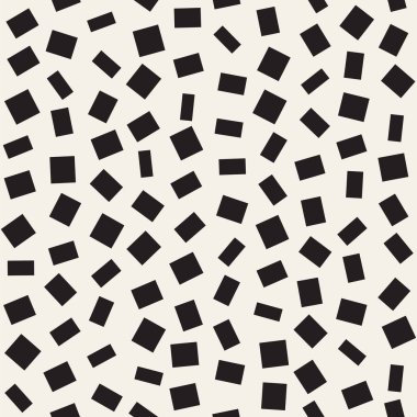 Modaya uygun doku dağınık geometrik şekiller ile. Vektör Seamless Modeli.