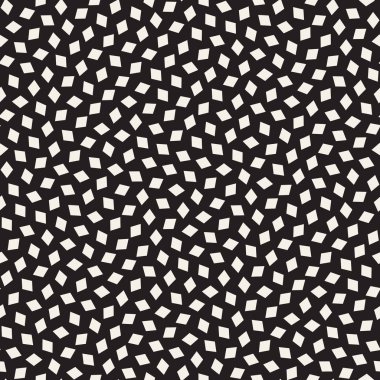 Modaya uygun doku dağınık geometrik şekiller ile. Vektör Seamless Modeli.