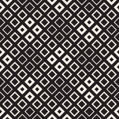 Geometrik dikdörtgen karolar yinelenen. Vektör Seamless Modeli.