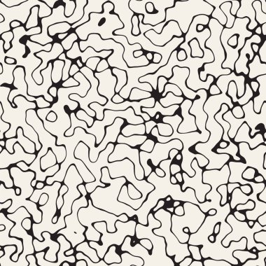 Gürültü soyut doku. Vektör sorunsuz siyah-beyaz desen.