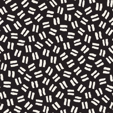 Vektör Seamless modeli. Dağınık geometrik şekiller ile arka plan.