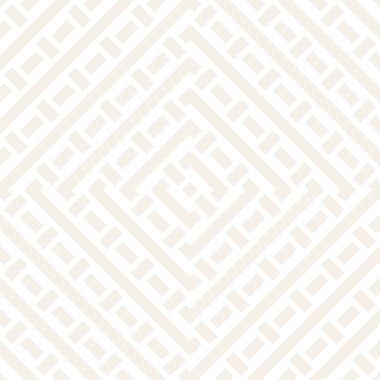 Çizgiler ince kafes titreşim. Etnik tek renkli doku. Vektör sorunsuz siyah-beyaz desen.