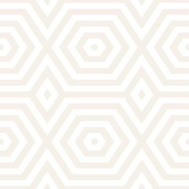 Vektör Seamless modeli. Yinelenen kafes arka plan. Doğrusal kılavuz çizgili altıgen elemanları.