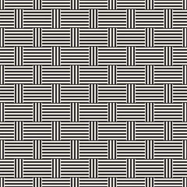 Abstract Geometric Pattern With Stripes Lattice. Seamless Vector Background — Stock Vector