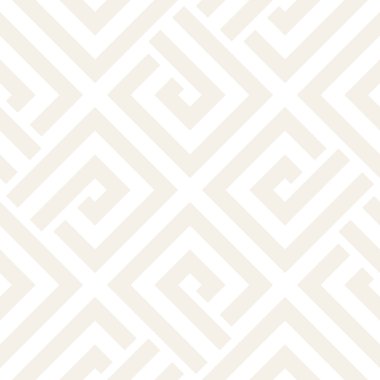 Geometrik yinelenen döşeme çizgili. Vektör Dikişsiz tek renkli ince desen