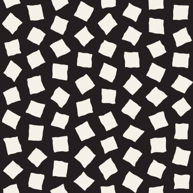 Vektör Seamless modeli. Dağınık geometrik şekiller ile arka plan.