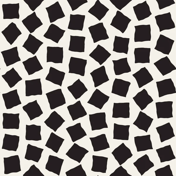 Modèle sans couture vectoriel. Fond abstrait avec des formes géométriques dispersées . — Image vectorielle