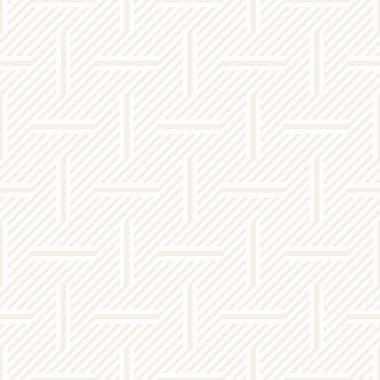 Vektör Seamless modeli. Modern şık titreşim satırları doku. Geometrik çizgili süsleme.