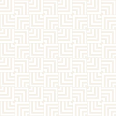 İnce süsleme ile çizgili edikula. Vektör Dikişsiz tek renkli desen