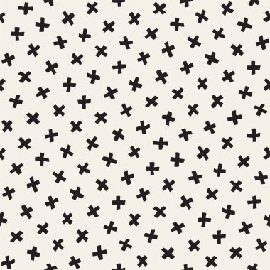 Vektör Seamless modeli. Dağınık geometrik şekiller ile arka plan.