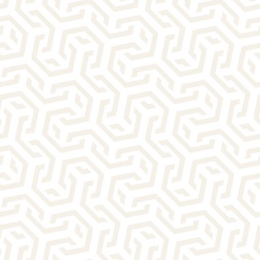 Vektör satırları desen titreşim sorunsuz. Altıgen kafes ile geometrik arka plan yinelenen.