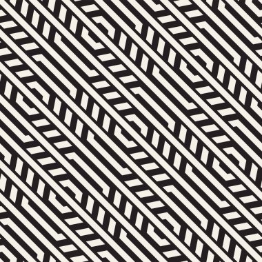 Vektör Seamless modeli. Yinelenen kafes arka plan. Doğrusal kılavuz çizgili altıgen elemanları.