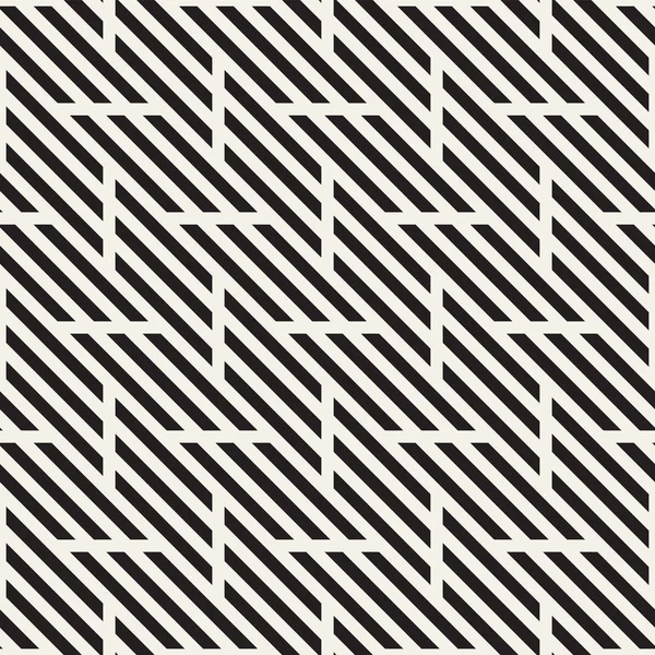 벡터 완벽 한 패턴입니다. 현대적인 세련 된 인터레이스 라인 텍스처입니다. 기하학적 줄무늬 장식. — 스톡 벡터