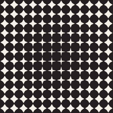 Geometrik sorunsuz yıldız şekiller desen. Yarı ton Gradient etkisi. Şık vektör çizim