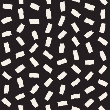 Vektör Seamless modeli. Dağınık geometrik şekiller ile arka plan.