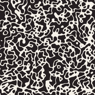 Gürültü soyut doku. Vektör sorunsuz siyah-beyaz desen.