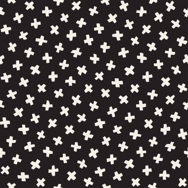 Vektör Seamless modeli. Dağınık geometrik şekiller ile arka plan.