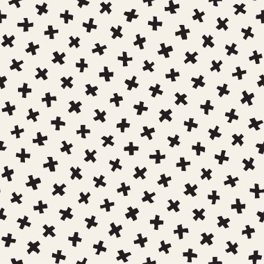 Vektör Seamless modeli. Dağınık geometrik şekiller ile arka plan.