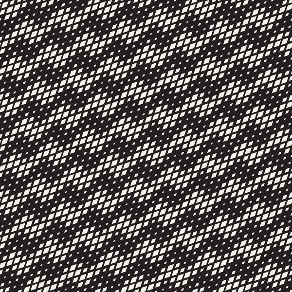 Repetir Rectángulo Forma Halftone. Textura de celosía geométrica moderna. Patrón sin costura vectorial — Archivo Imágenes Vectoriales