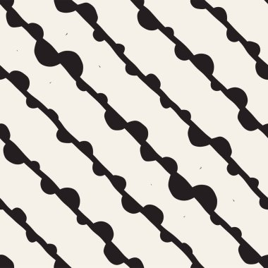 Vektör Seamless çocuksu modeli. Tek renkli elle çizilmiş geometrik şekiller doku