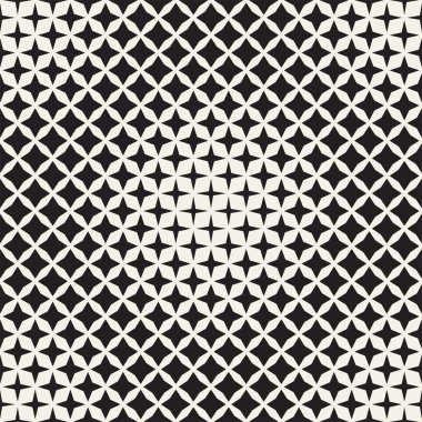 Geometrik sorunsuz yıldız şekiller desen. Yarı ton Gradient etkisi. Şık vektör çizim