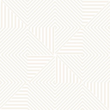 Geometrik yinelenen döşeme çizgili. Vektör Dikişsiz tek renkli ince desen